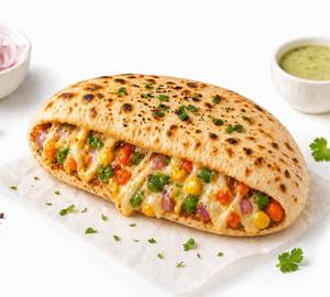 Cheese Veg Kulcha