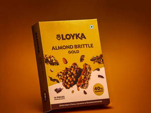 Loyka Almond Brittle Gold Box Of 14