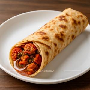 Chicken Tikka Roll +