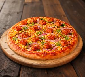 Tandoori paneer corn pizza