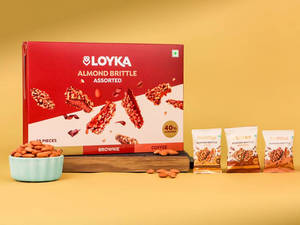 Loyka Almond Brittle Assorted Box Of 28