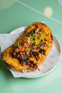 Crispy Chilli Cheese Toast
