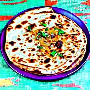 Aloo Butter Cheese Paratha