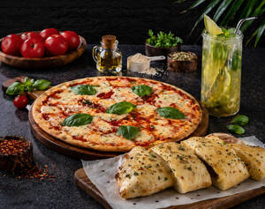 SUPERYOU High Protein Pizza+High Protein Garlic Bread+Prebiotic Drink
