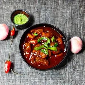Soya Chaap Chilli