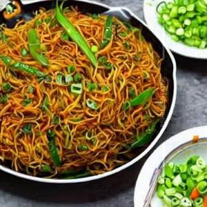 Veg Singapore Noodles