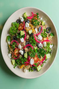 Quinoa Greek Salad