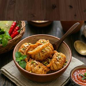 Fried Chicken Momos