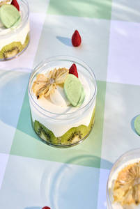 Custard Fresh Fruit Jar
