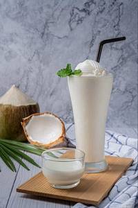 Tender Coconut Ice Cream Shake