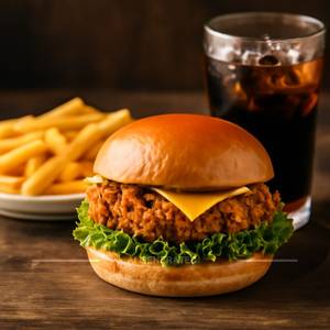 Chicken Burger Combo