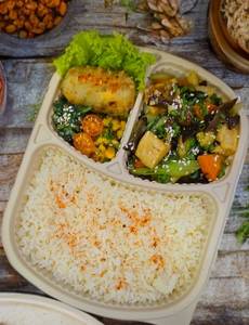 Stir Fried Tofu Mini Bento
