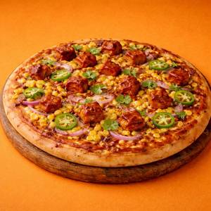 Barbeque chicken pizza