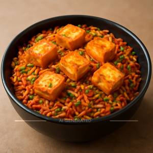 Paneer Schezwan Fried Rice Bowl