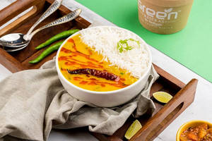 Dal Fry + Steamed Rice