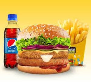 Paneer Burger Combo