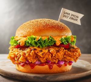 NFC Special Crispy Chicken Burger @Nfc Mega Special Offer