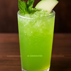 Green Apple Mocktail