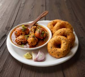 Gare with chicken curry