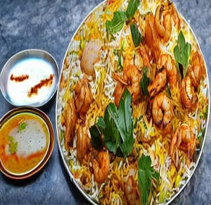 Prawns Biryani