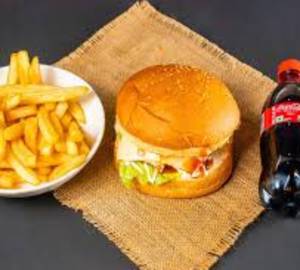 Aloo Tikki Burger Combo