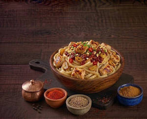 Udon Chicken Chilli Garlic Noodles