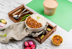 Rajma + Steamed Rice