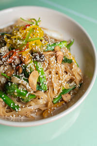 Butter Garlic Basil Noodles