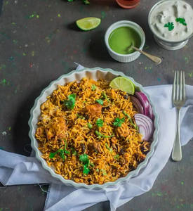 Soya Chap Biryani