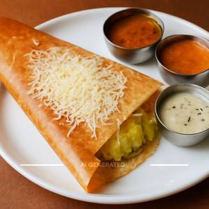 Cheese Masala Dosa