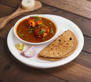 Chapati egg curry