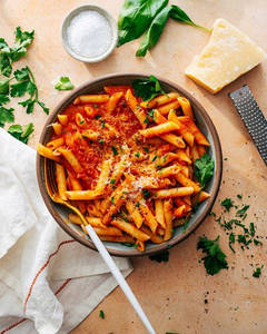 Non Veg Double Cheese Pasta Arrabbiata Sauce