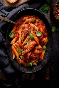 Veg Double Cheese Pasta Arrabbiata Sauce