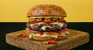 Lamb Chargrilled Burger