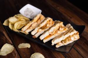 Chicken Tikka Grilled Sandwich
