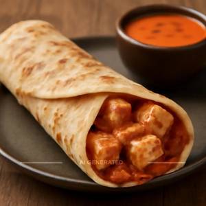 Butter Paneer Wrap