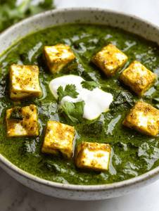 Palak paneer