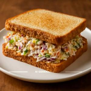 Coleslaw Sandwich