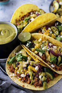 Grilled Corn Tacos