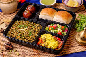 Mutton Hara Kheema Combo Meal Box