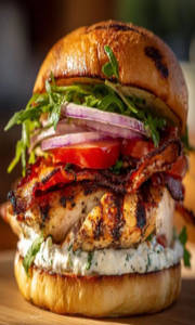 Grilled Chicken Burger