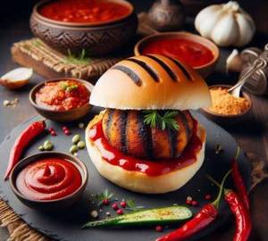 Grilled Classic Vada Pav( 2Pcs)
