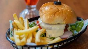 Vegetable Cheese Burger
