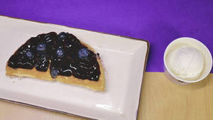 Blueberry Waffle Half