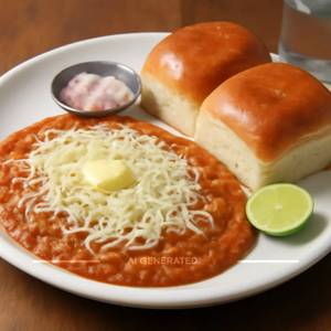 Cheese Pav Bhaji