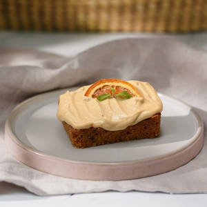 Orange Cake With Cashew Cream Frosting
