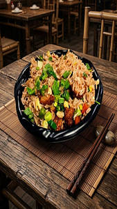 Veg. Manchurian Rice