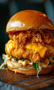 Fried Chicken Burger