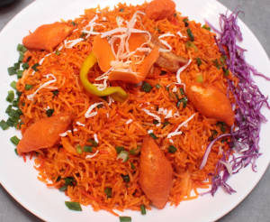 Paneer Schezwan Kepsa Rice [serves 4] [2100 ml]
