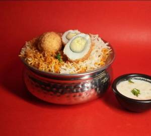 Egg Hyderabadi Biryani